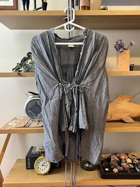 Malia Mills Tie Blouse